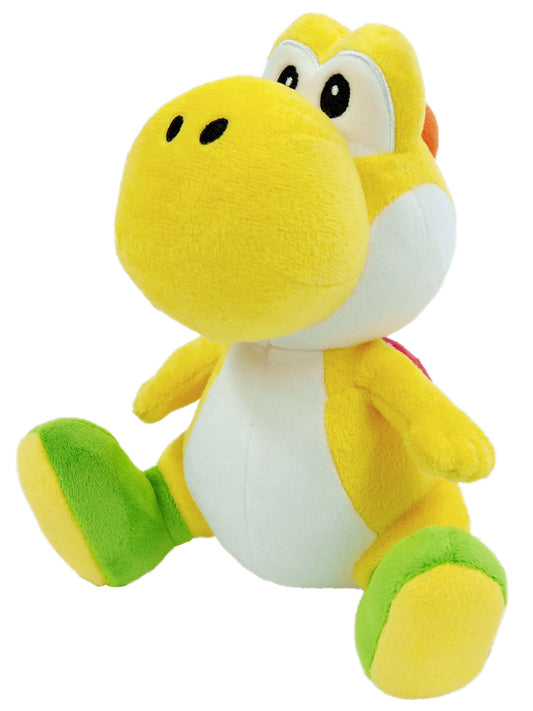SUPER MARIO - YELLOW YOSHI 8" PLUSH