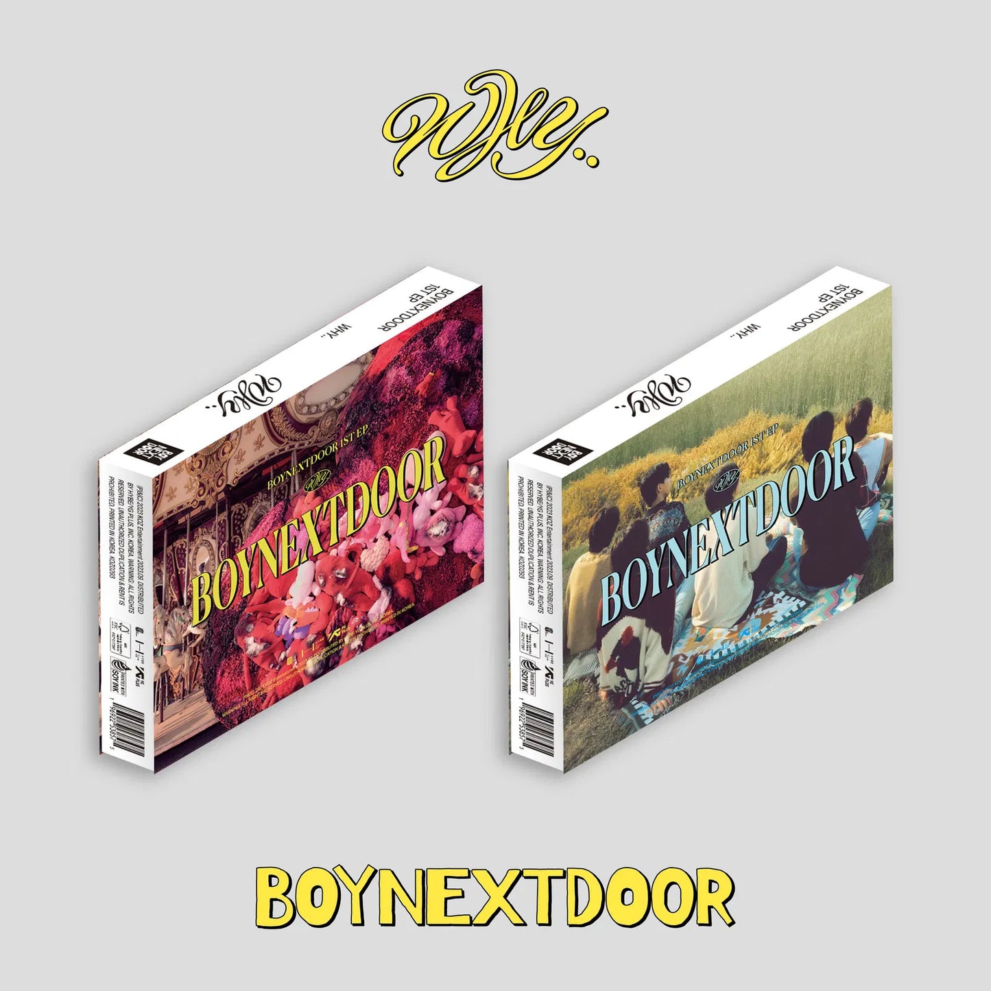 BOYNEXTDOOR - 1ST EP 'WHY..' 2 version