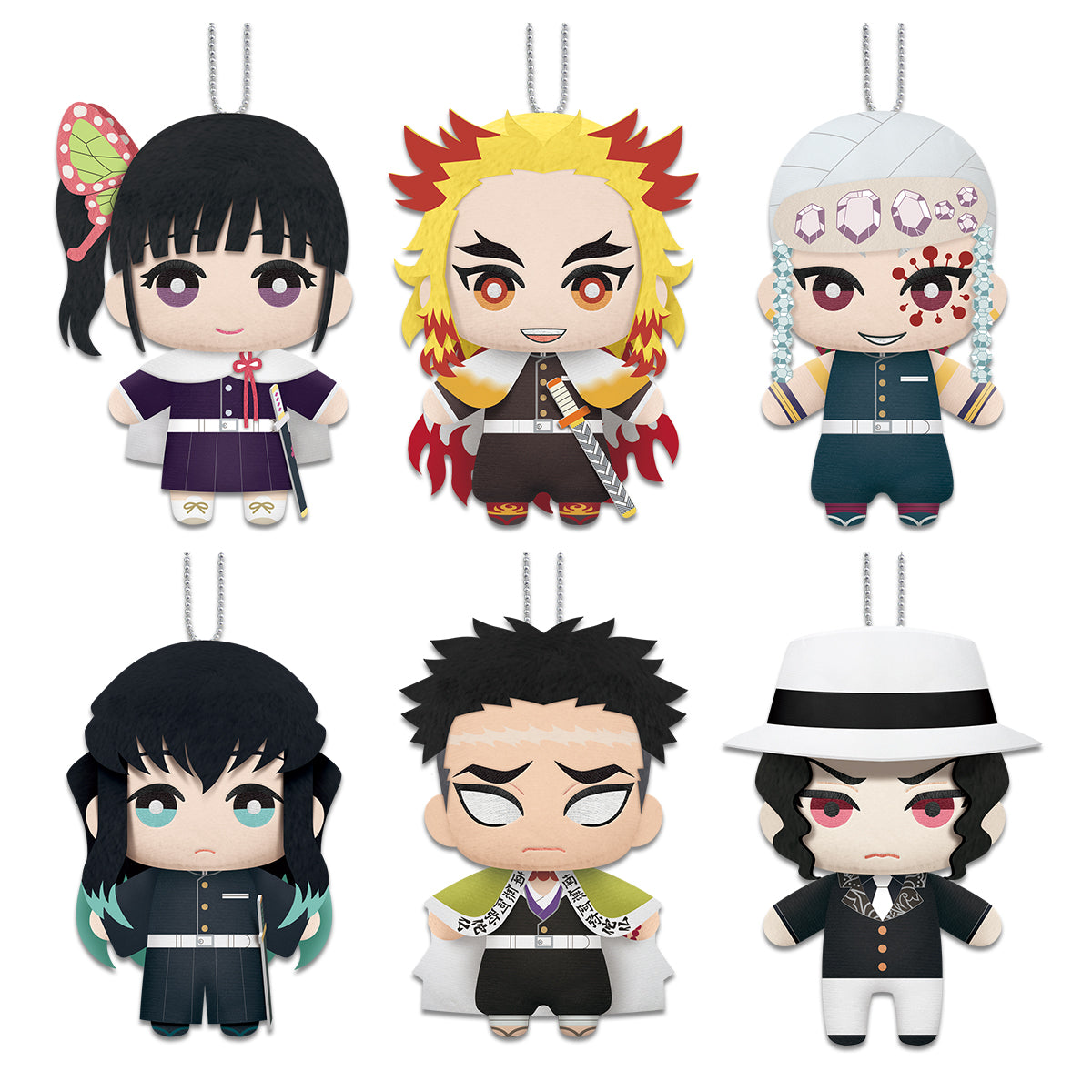 Demon Slayer Plush. Possible characters Kyojuro Rengoku, Kanao Tsuyuri, Tengen Uzui, Muichiro Tokito, Gyomei Himejima, Muzan Kibutsuji.