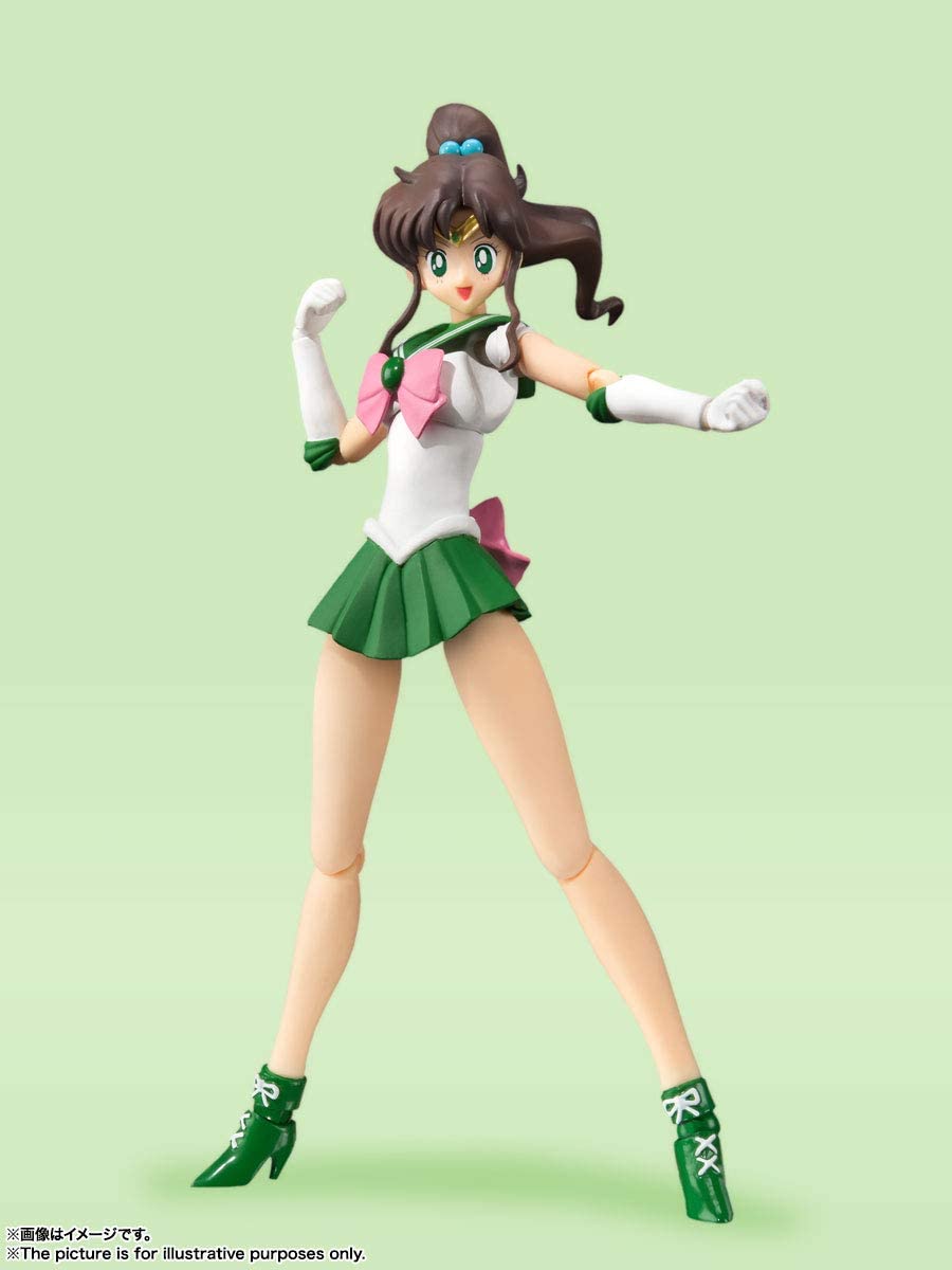 SAILOR JUPITER -ANIMATION COLOR EDITION- "PRETTY GUARDIAN SAILOR MOON", BANDAI TAMASHII NATIONS S.H. FIGUARTS