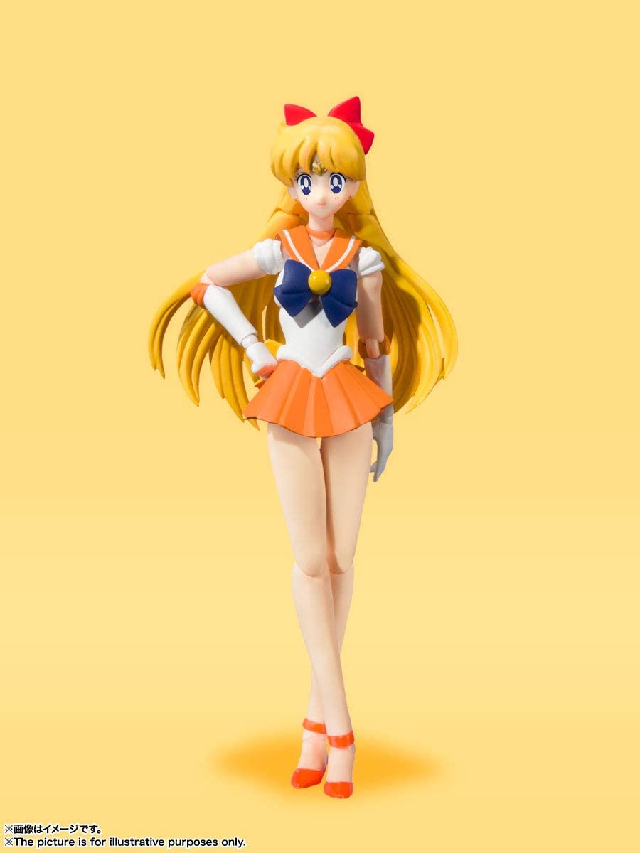 SAILOR VENUS -ANIMATION COLOR EDITION- "PRETTY GUARDIAN SAILOR MOON", BANDAI TAMASHII NATIONS S.H. FIGUARTS