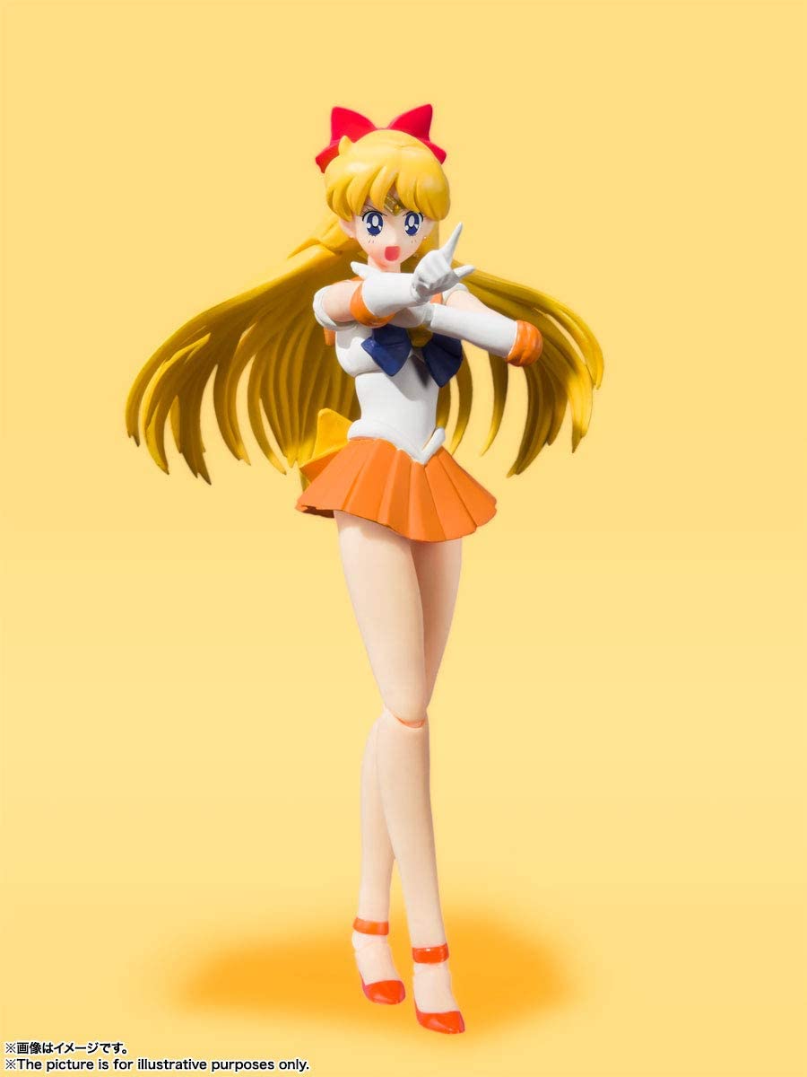 SAILOR VENUS -ANIMATION COLOR EDITION- "PRETTY GUARDIAN SAILOR MOON", BANDAI TAMASHII NATIONS S.H. FIGUARTS