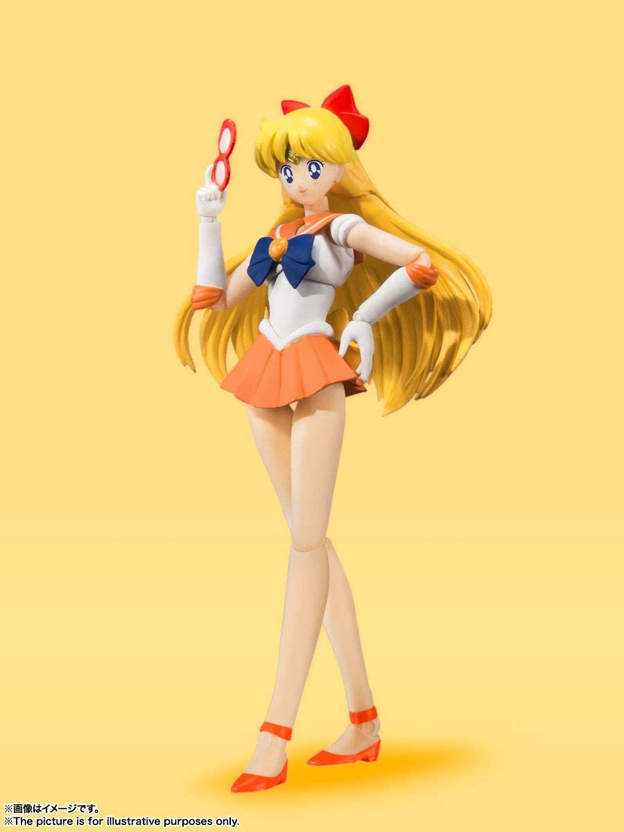 SAILOR VENUS -ANIMATION COLOR EDITION- "PRETTY GUARDIAN SAILOR MOON", BANDAI TAMASHII NATIONS S.H. FIGUARTS