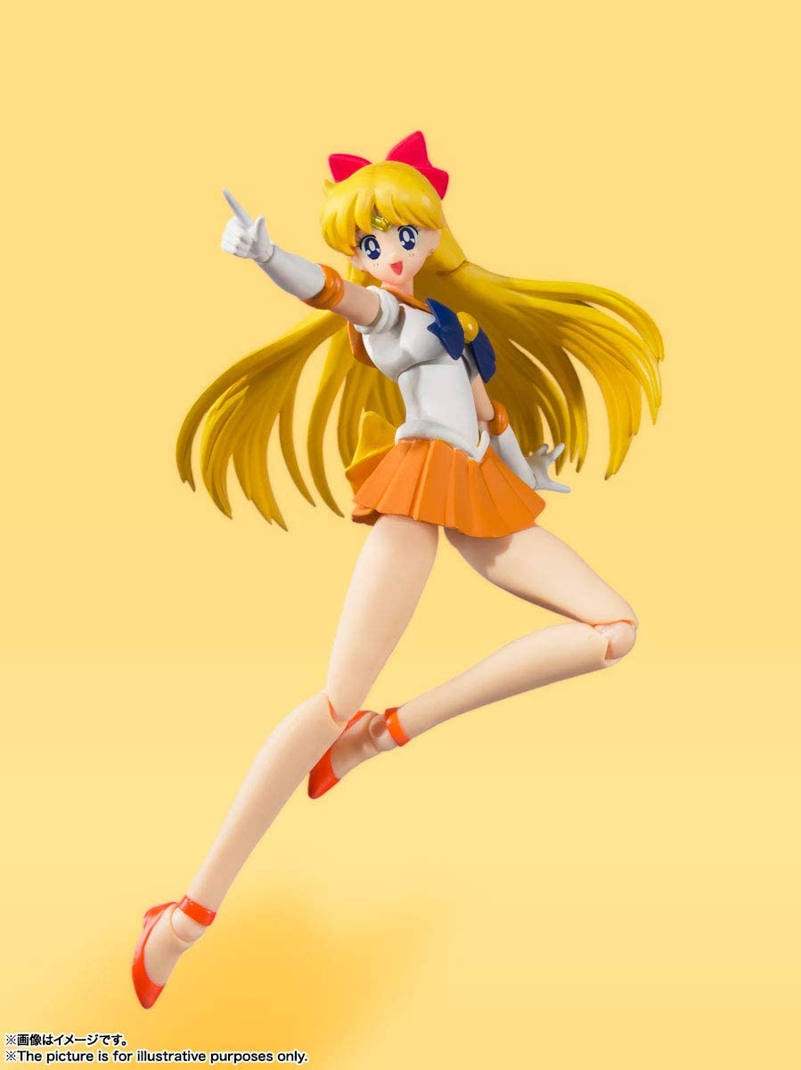 SAILOR VENUS -ANIMATION COLOR EDITION- "PRETTY GUARDIAN SAILOR MOON", BANDAI TAMASHII NATIONS S.H. FIGUARTS