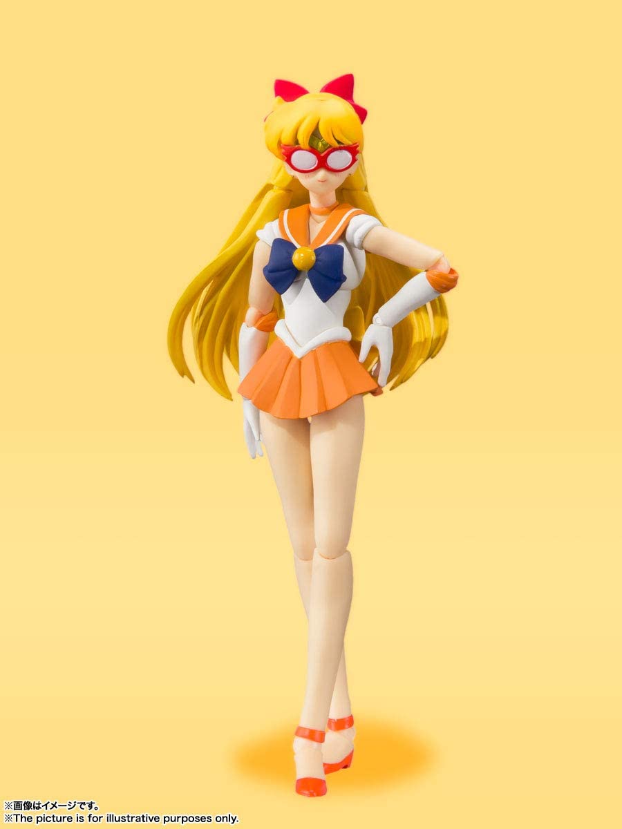 SAILOR VENUS -ANIMATION COLOR EDITION- "PRETTY GUARDIAN SAILOR MOON", BANDAI TAMASHII NATIONS S.H. FIGUARTS