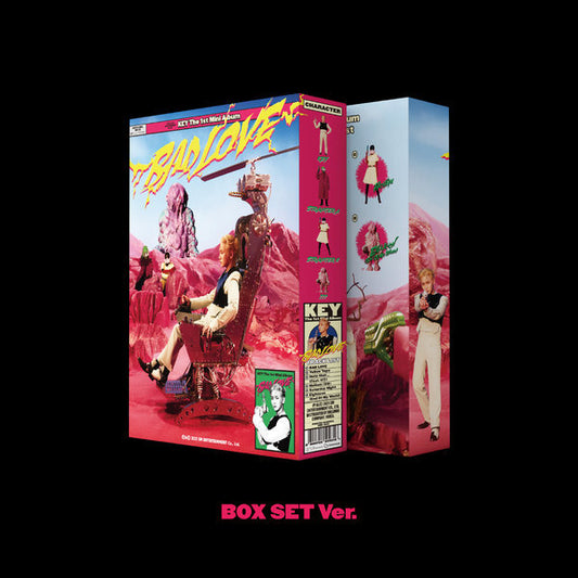 KEY - BAD LOVE (1ST MINI ALBUM) BOX SET VER.