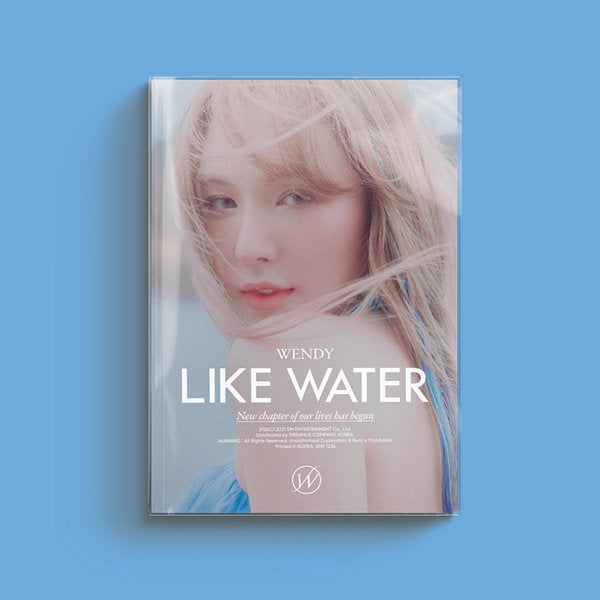 WENDY - LIKE WATER (1ST MINI ALBUM) (PHOTO BOOK VER.)