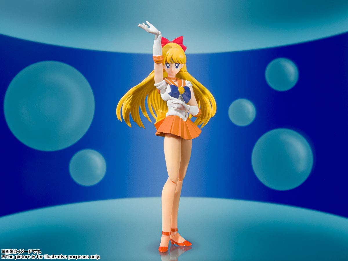 SAILOR VENUS -ANIMATION COLOR EDITION- "PRETTY GUARDIAN SAILOR MOON", BANDAI TAMASHII NATIONS S.H. FIGUARTS