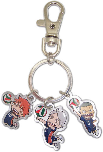 HAIKYU!! - GROUP 1 METAL KEYCHAIN