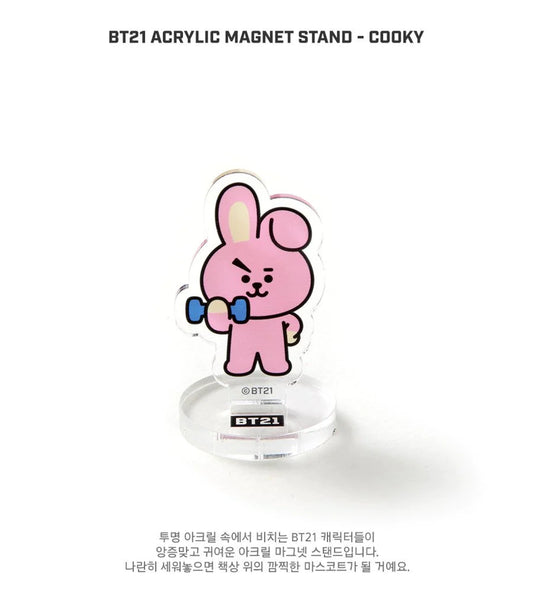 BT21 ACRYLIC MAGNET STAND COOKY (JUNGKOOK)