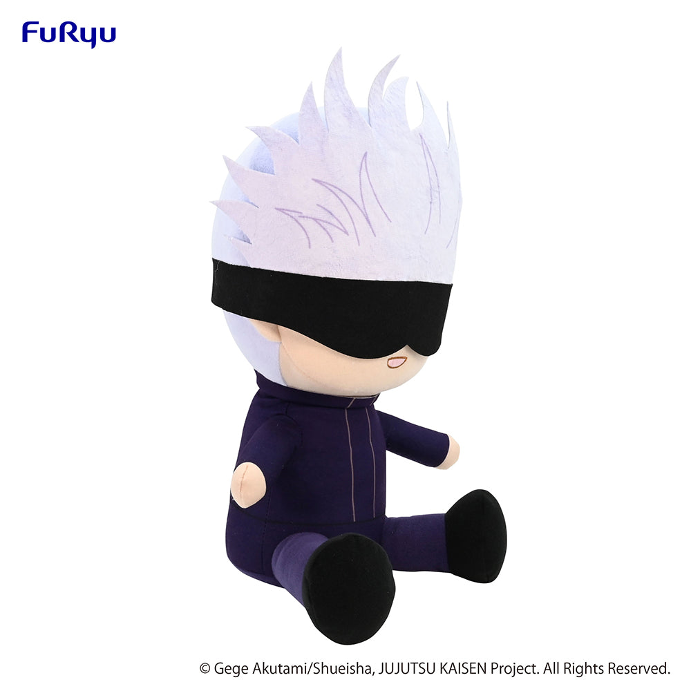 JUJUTSU KAISEN KYURUMARU SUPER BIG PLUSH TOY-SATORU GOJO