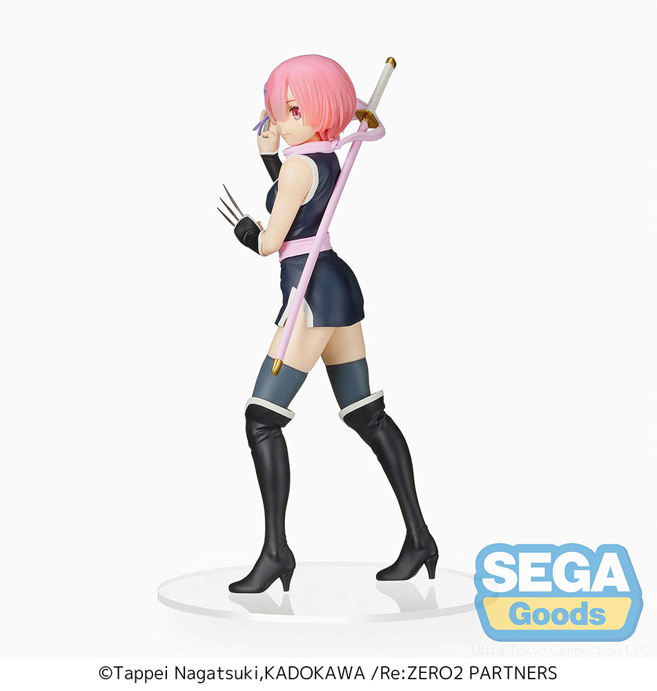 RE:ZERO -STARTING LIFE IN ANOTHER WORLD- SPM FIGURE "RAM" KUNOICHI TOBI VER.