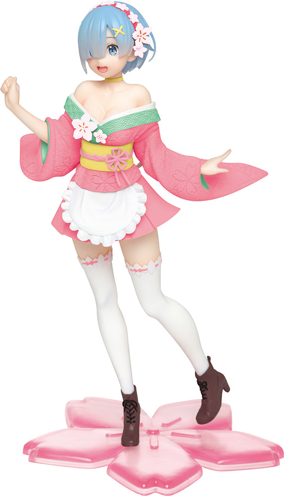 RE:ZERO PRECIOUS FIGURE - REM ~ORIGINA SAKURA IMAGE VER.~RENEWAL~ PRIZE FIGURE