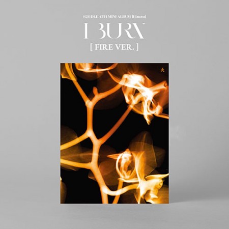 (G)I-DLE - I BURN (FIRE VER.) 4TH MINI ALBUM