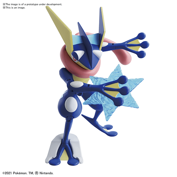 GRENINJA "POKEMON", BANDAI SPIRITS POKEMON MODEL KIT