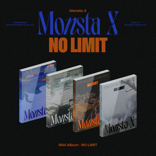 MONSTA X - NO LIMIT (10TH MINI ALBUM)