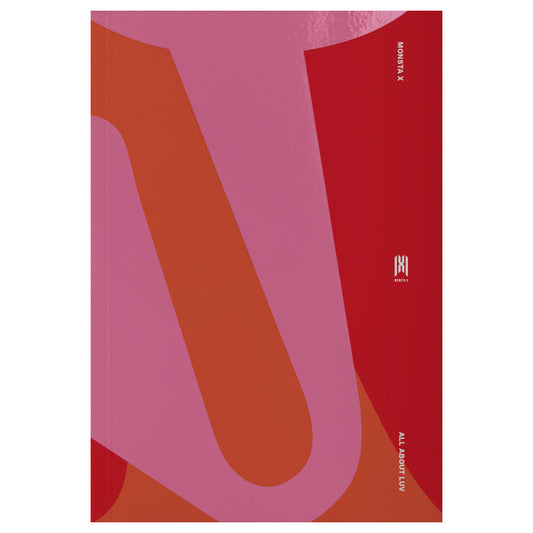 MONSTA X - ALL ABOUT LUV (DELUXE PHOTO BOOK 4 - ORIGINAL DELUXE)