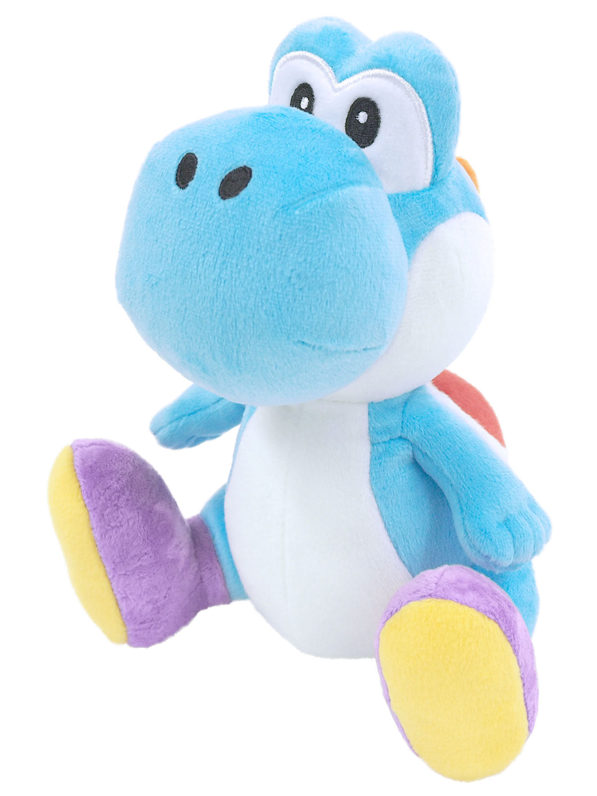 SUPER MARIO - LIGHT BLUE YOSHI 6" PLUSH