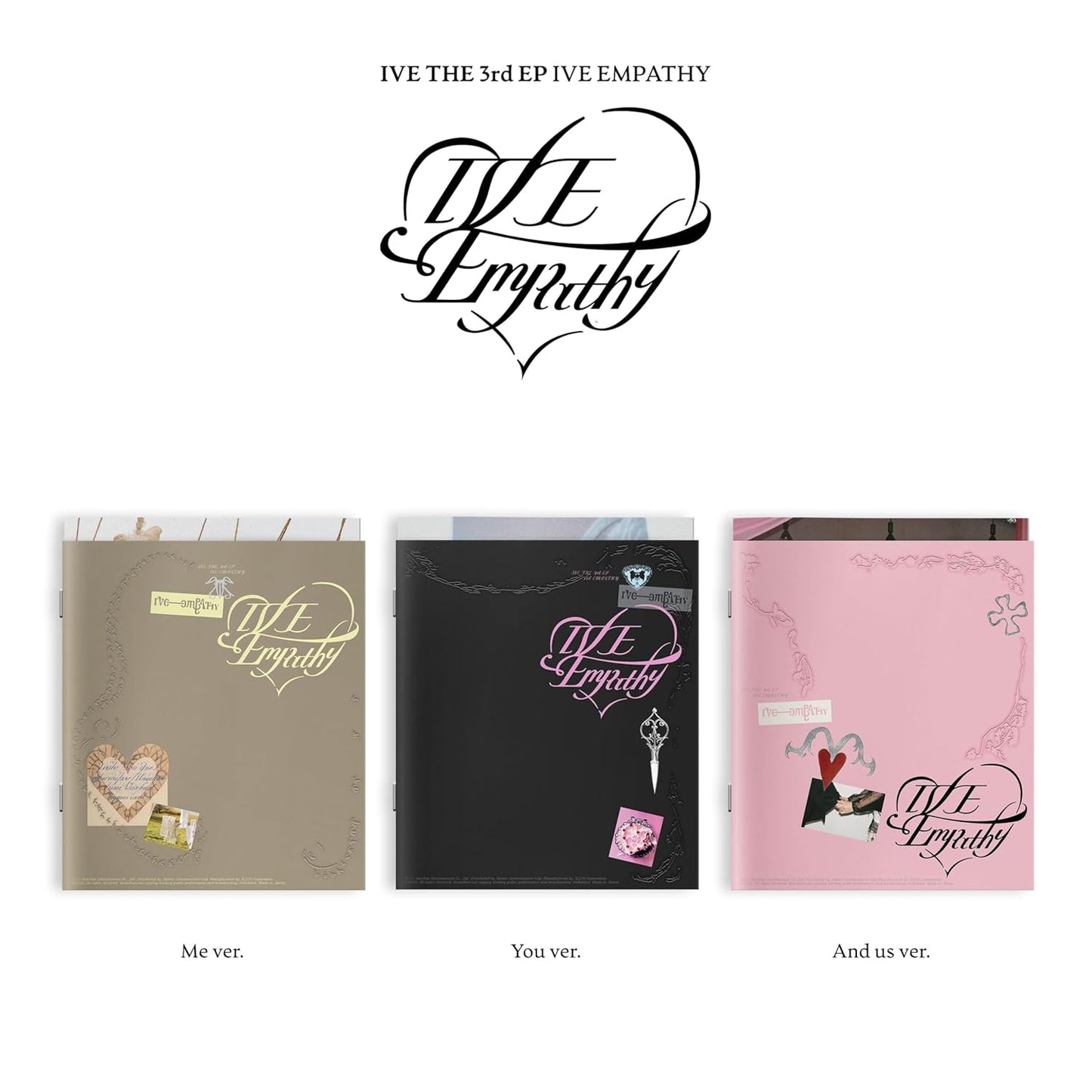 IVE - THE 3RD EP [IVE EMPATHY] 3 version