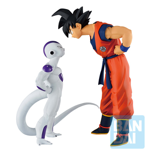 SON GOKU & FRIEZA (BALL BATTLE ON PLANET NAMEK) "DRAGON BALL Z", BANDAI SPIRITS ICHIBANSHO FIGURE