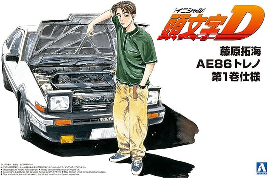 1/24 TAKUMI FUJIWARA 86 TRUENO COMICS VOL.1 VER. "Initial D"  "Initial D"