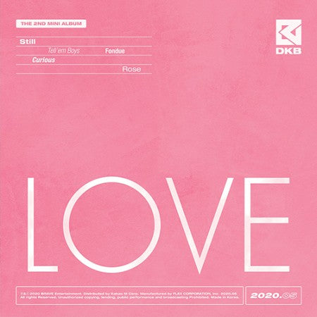 DKB - LOVE (2ND MINI ALBUM)