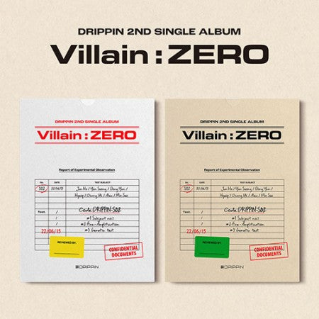 DRIPPIN - VILLAIN : ZERO (2ND SINGLE ALBUM)