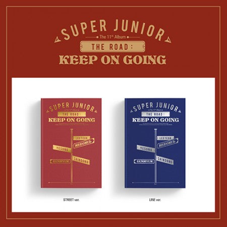 SUPER JUNIOR - VOL.11 [VOL.1 'THE ROAD : KEEP ON GOING']