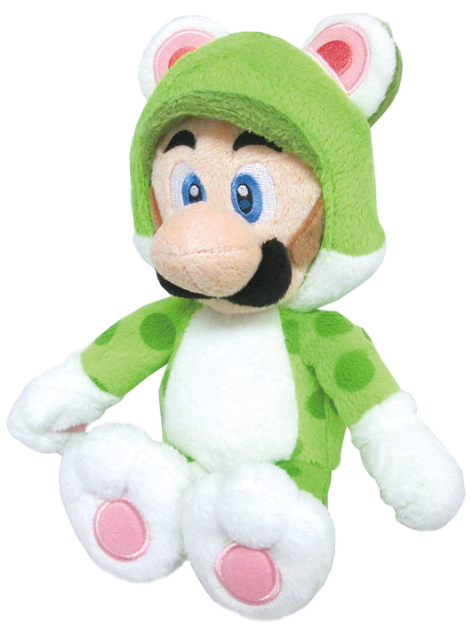SUPER MARIO - CAT LUIGI PLUSH 10"