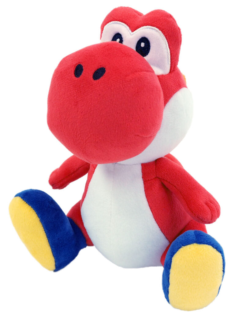 SUPER MARIO - RED YOSHI 8" PLUSH
