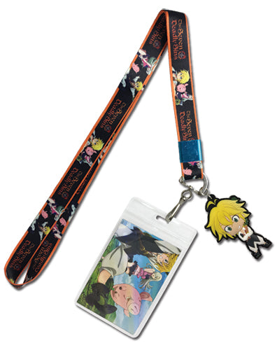 THE SEVEN DEADLY SINS - MELIODAS, ELIZABETH & HAWK LANYARD