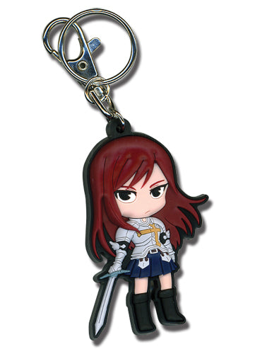 FAIRY TAIL SD ERZA PVC KEYCHAIN