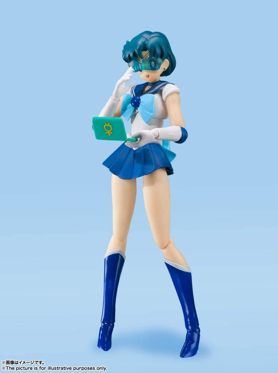 SAILOR MERCURY -ANIMATION COLOR EDITION- "PRETTY GUARDIAN SAILOR MOON", BANDAI TAMASHII NATIONS S.H. FIGUARTS