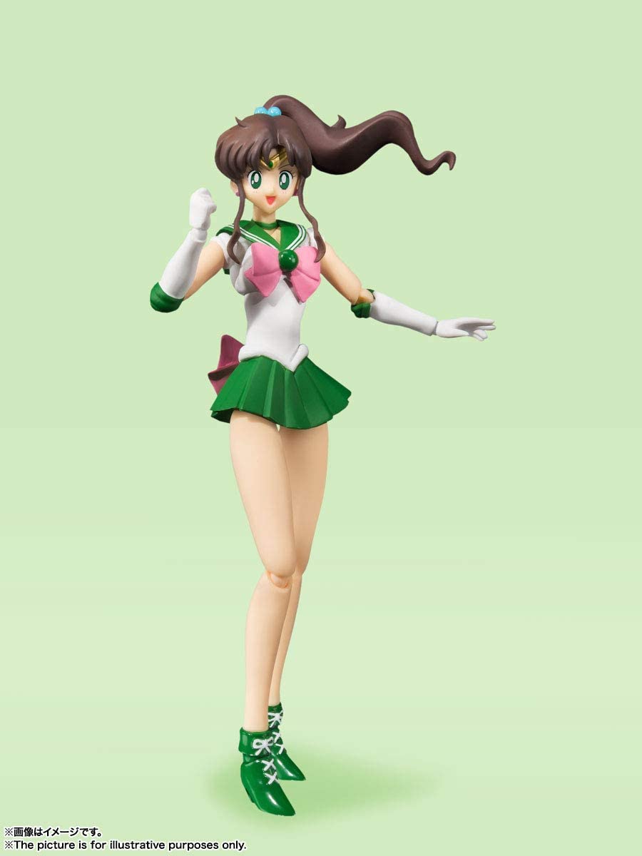 SAILOR JUPITER -ANIMATION COLOR EDITION- "PRETTY GUARDIAN SAILOR MOON", BANDAI TAMASHII NATIONS S.H. FIGUARTS