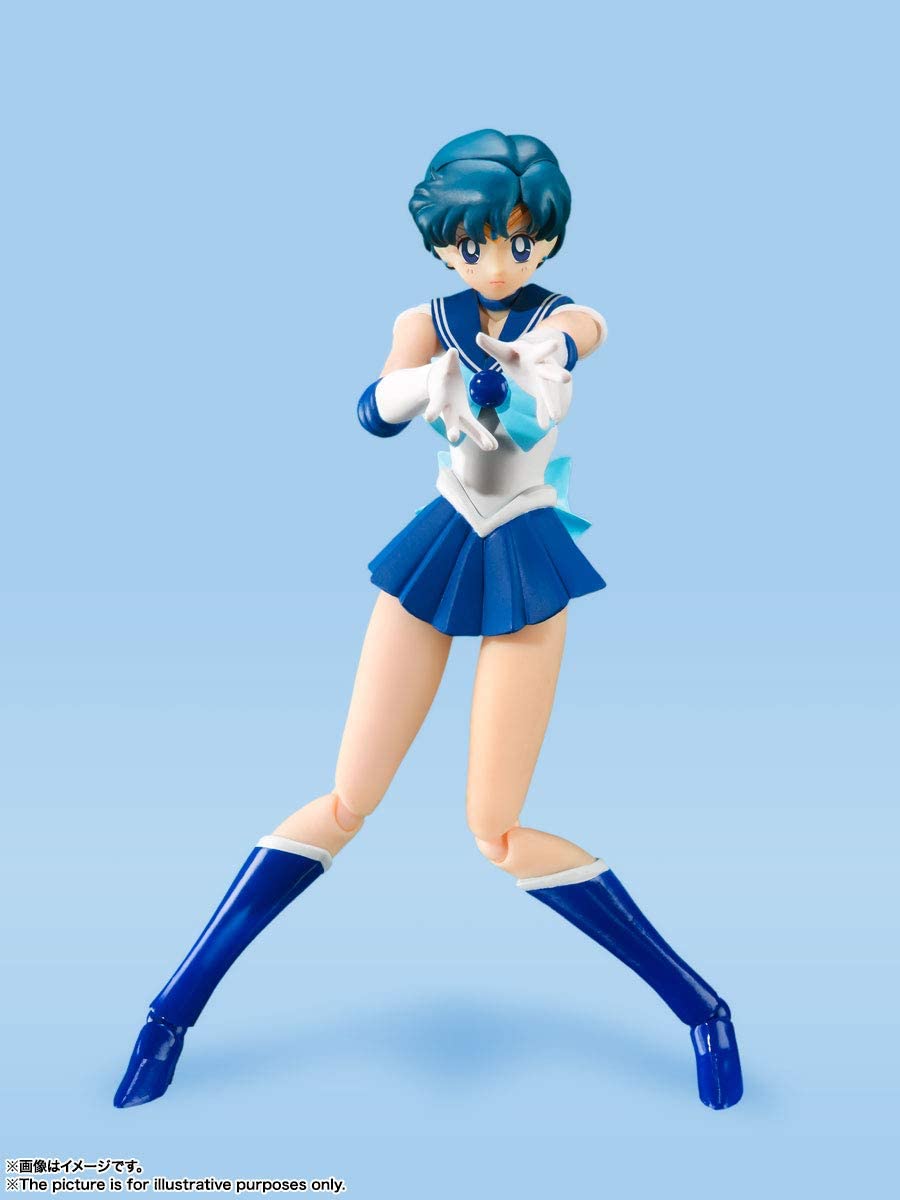 SAILOR MERCURY -ANIMATION COLOR EDITION- "PRETTY GUARDIAN SAILOR MOON", BANDAI TAMASHII NATIONS S.H. FIGUARTS
