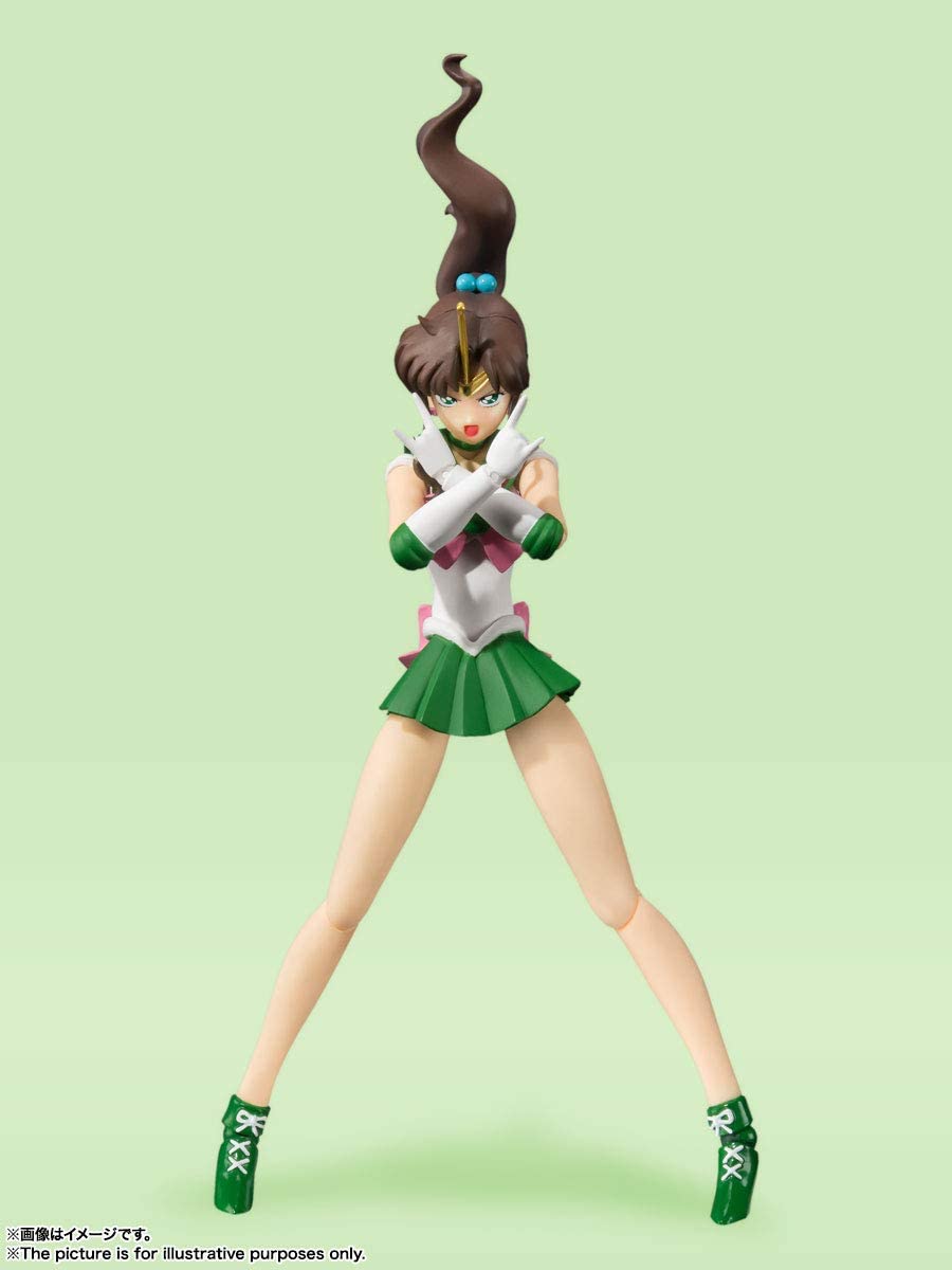 SAILOR JUPITER -ANIMATION COLOR EDITION- "PRETTY GUARDIAN SAILOR MOON", BANDAI TAMASHII NATIONS S.H. FIGUARTS