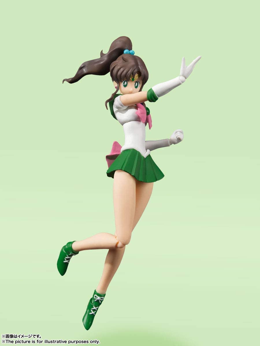 SAILOR JUPITER -ANIMATION COLOR EDITION- "PRETTY GUARDIAN SAILOR MOON", BANDAI TAMASHII NATIONS S.H. FIGUARTS