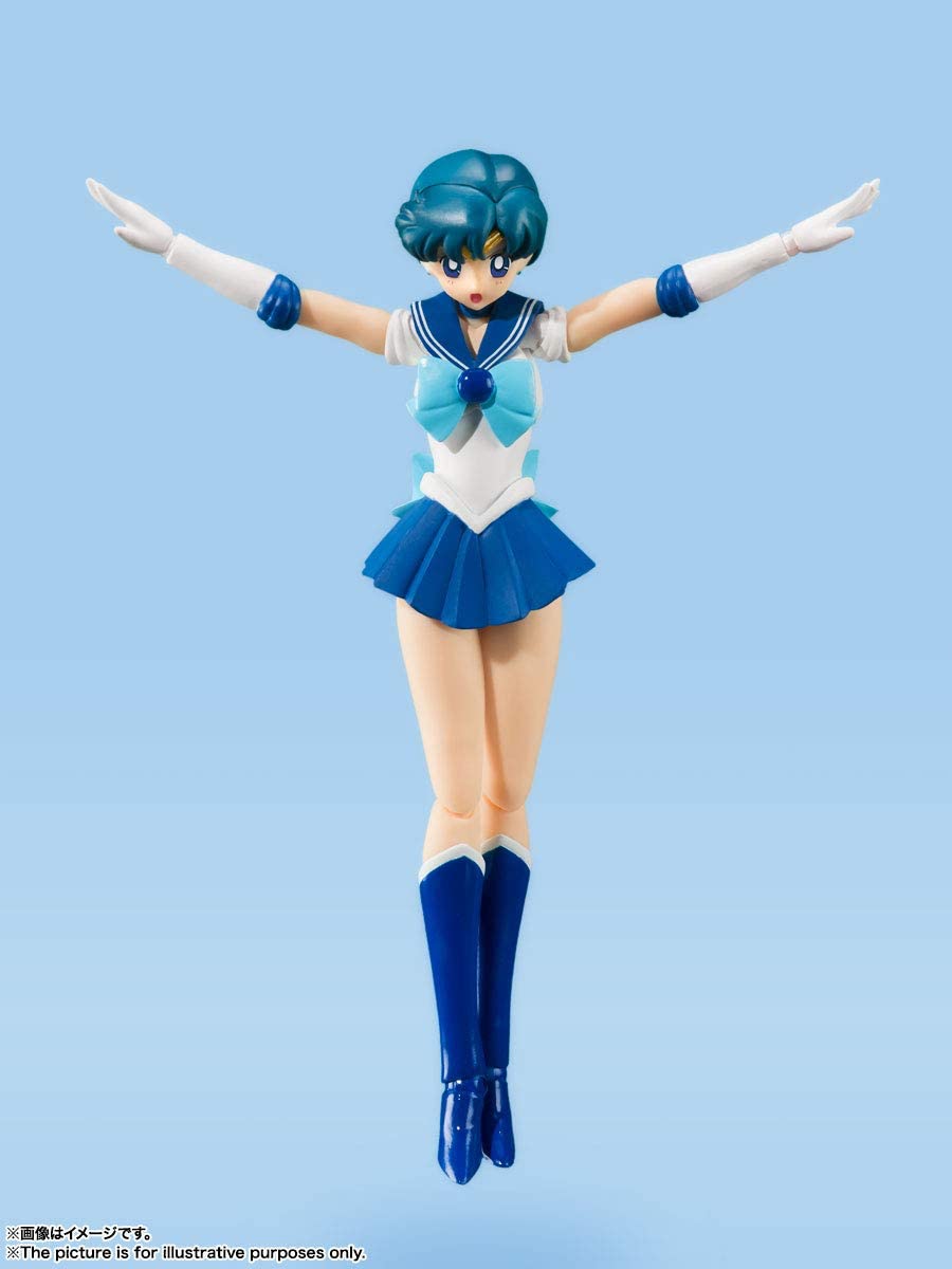 SAILOR MERCURY -ANIMATION COLOR EDITION- "PRETTY GUARDIAN SAILOR MOON", BANDAI TAMASHII NATIONS S.H. FIGUARTS