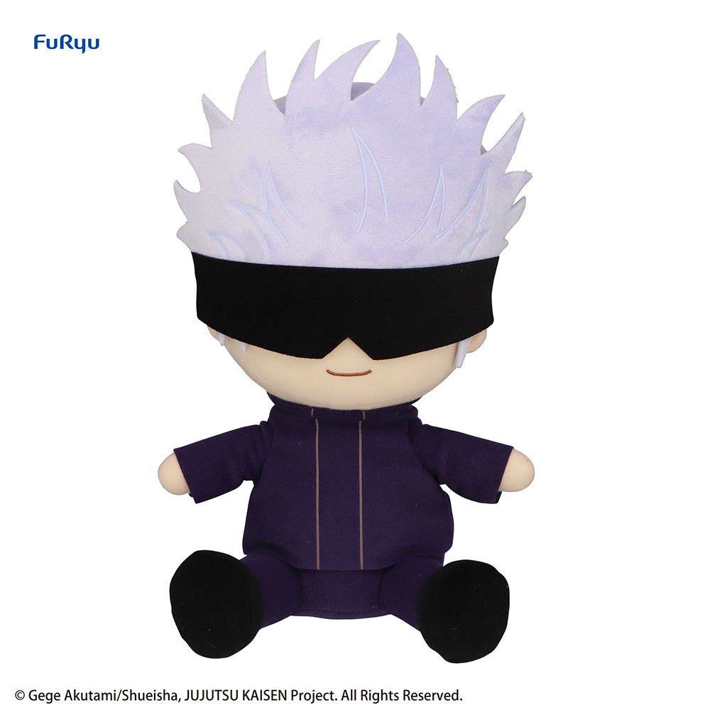 JUJUTSU KAISEN-KYURUMARU BIG PLUSH TOY-SATORU GOJO-
