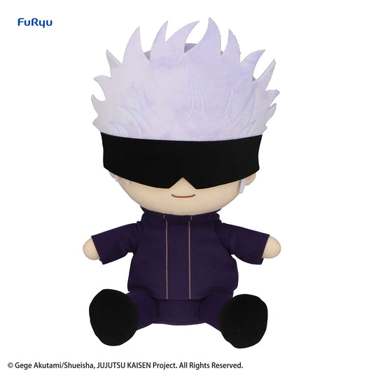 JUJUTSU KAISEN-KYURUMARU BIG PLUSH TOY-SATORU GOJO-