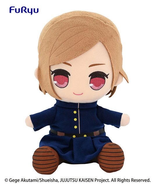 JUJUTSU KAISEN-KYURUMARU BIG PLUSH TOY-NOBARA KUGISAKI-