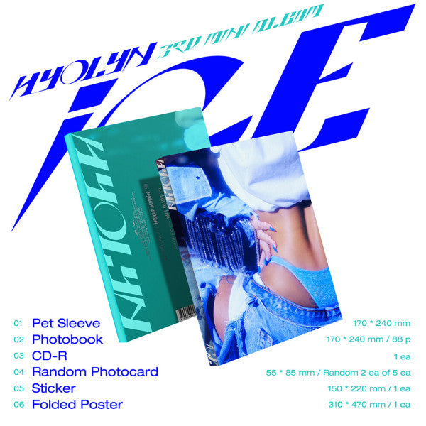 HYOLYN - ICE (3RD MINI ALBUM)
