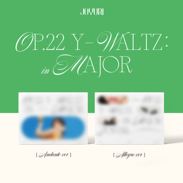 JO YURI - OP.22 Y-WALTZ : IN MAJOR (1ST MINI ALBUM)