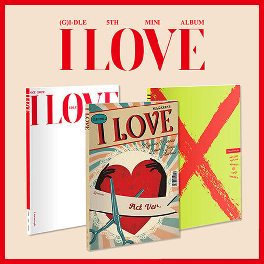 (G)I-DLE - I LOVE (5TH MINI ALBUM)
