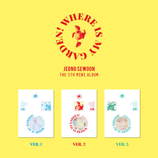 JEONG SE WOON - WHERE IS MY GARDEN! (5TH MINI ALBUM)