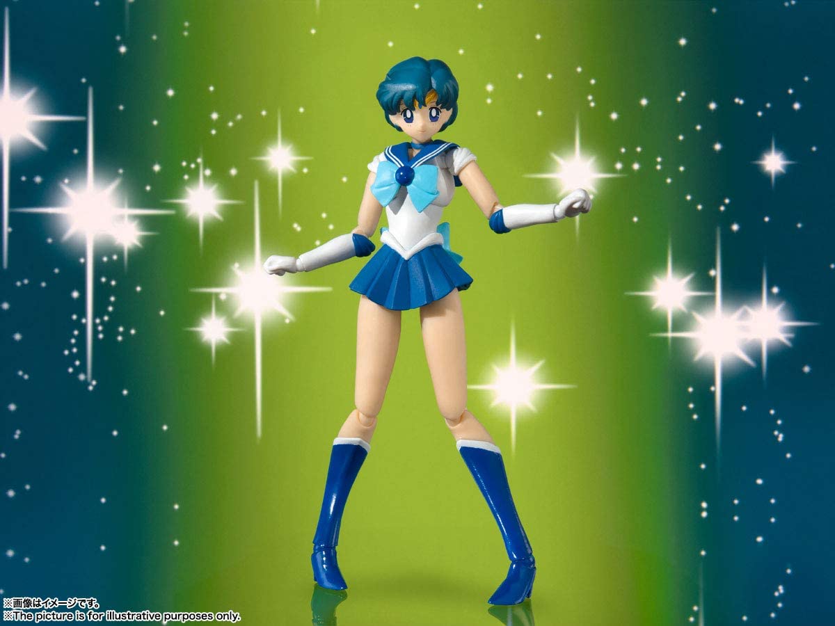 SAILOR MERCURY -ANIMATION COLOR EDITION- "PRETTY GUARDIAN SAILOR MOON", BANDAI TAMASHII NATIONS S.H. FIGUARTS