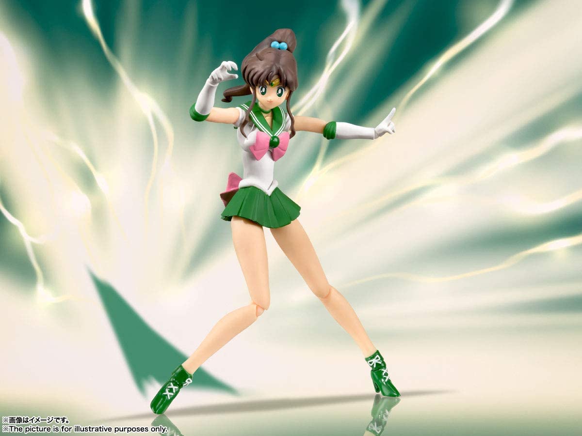 SAILOR JUPITER -ANIMATION COLOR EDITION- "PRETTY GUARDIAN SAILOR MOON", BANDAI TAMASHII NATIONS S.H. FIGUARTS
