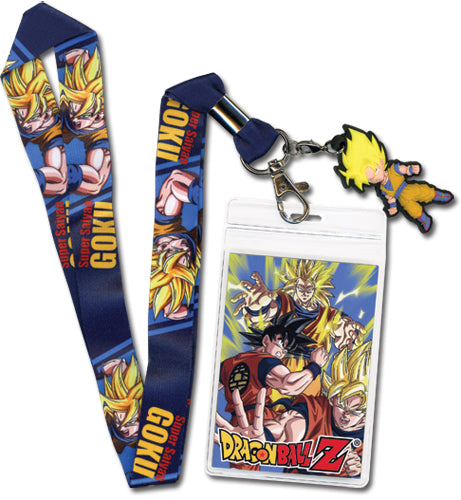 DRAGON BALL Z SS GOKU CELL PHONE LANYARD