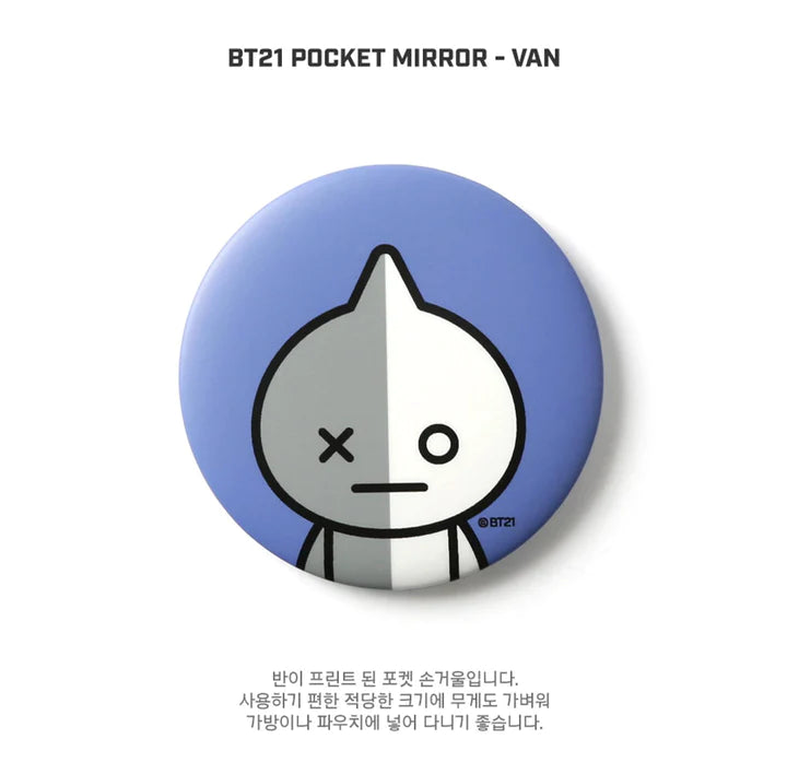 BT21 POCKET MIRROR VAN