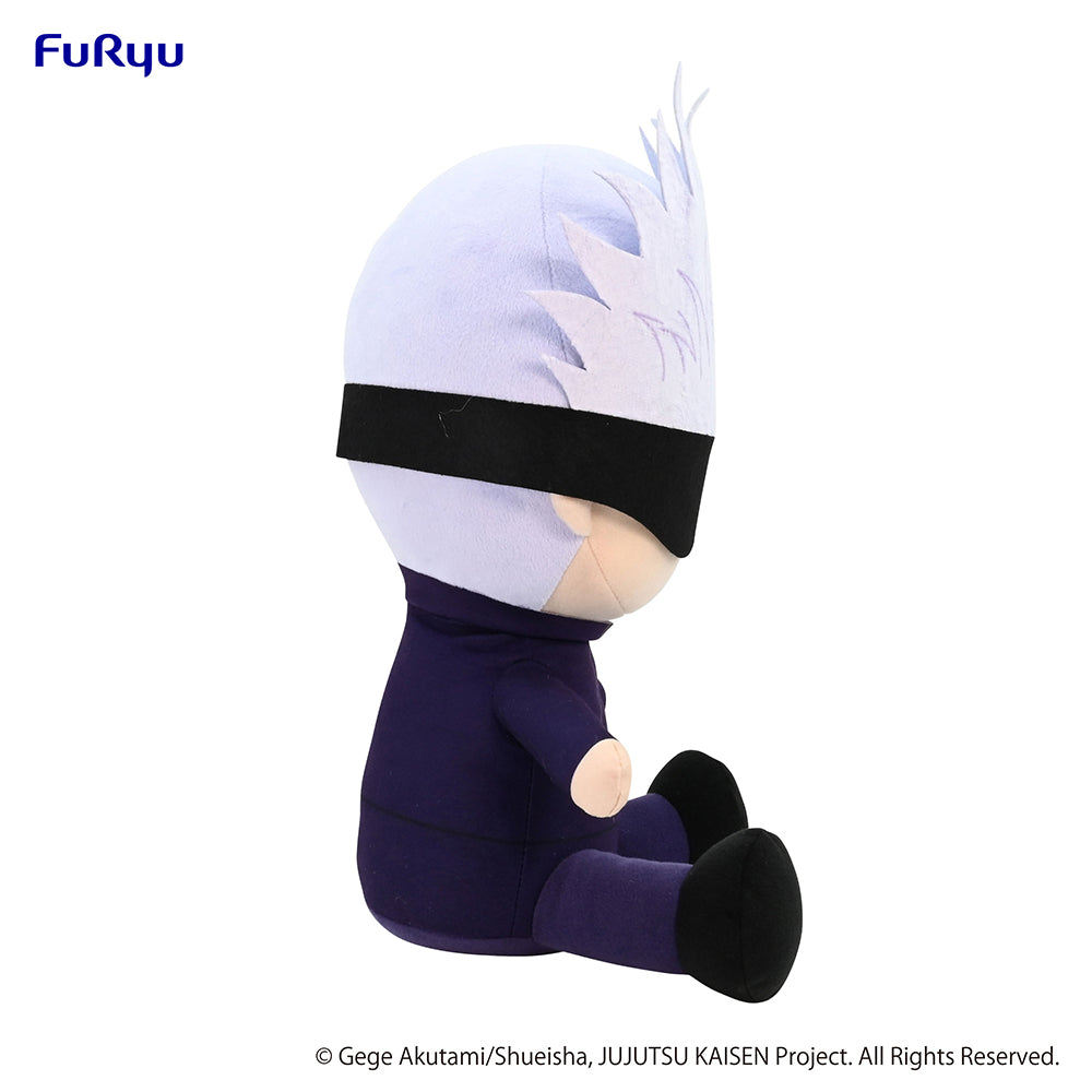JUJUTSU KAISEN KYURUMARU SUPER BIG PLUSH TOY-SATORU GOJO